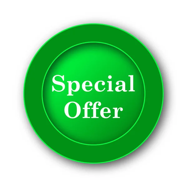 Special Offer Icon Internet Button White Background — Stock Photo, Image