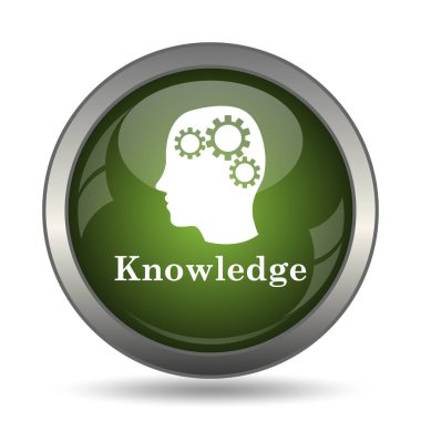 Bilgi simgesi. Beyaz arka plan üzerinde Internet düğmesi.