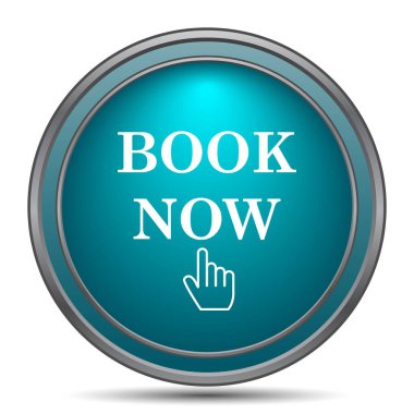 Kitap şimdi simgesi. Beyaz arka plan üzerinde Internet düğmesi