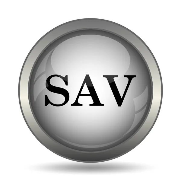 SAV icon — Stock Photo, Image