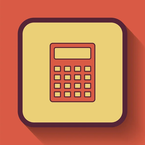 Icona della calcolatrice — Foto Stock