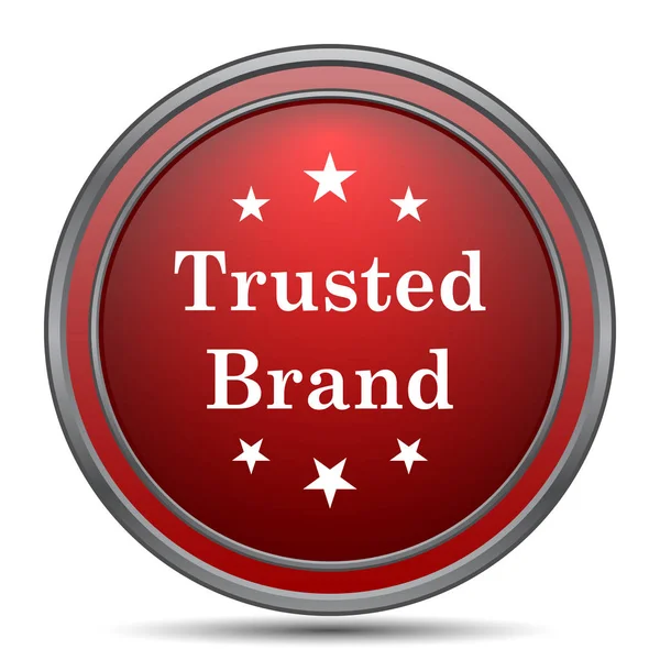 Trusted brand icon — Stock Photo, Image