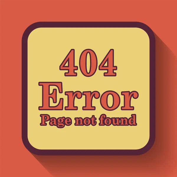 404 아이콘 오렌지 배경에 웹사이트 — 스톡 사진