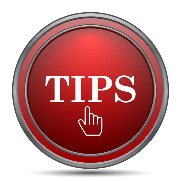 Tips icon — Stock Photo, Image