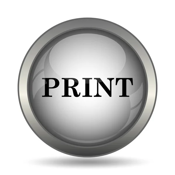 Print icon — Stock Photo, Image