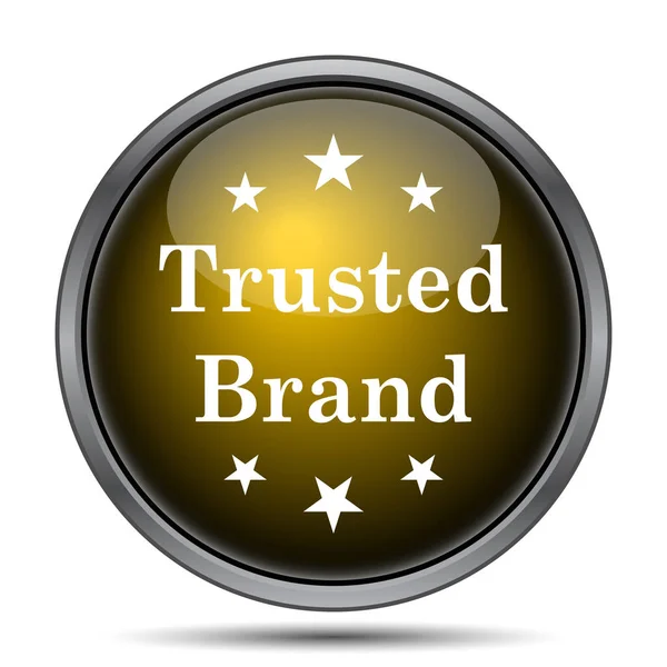 Trusted brand icon — Stock Photo, Image