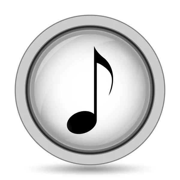 Икона музыкальной ноты — стоковое фото
