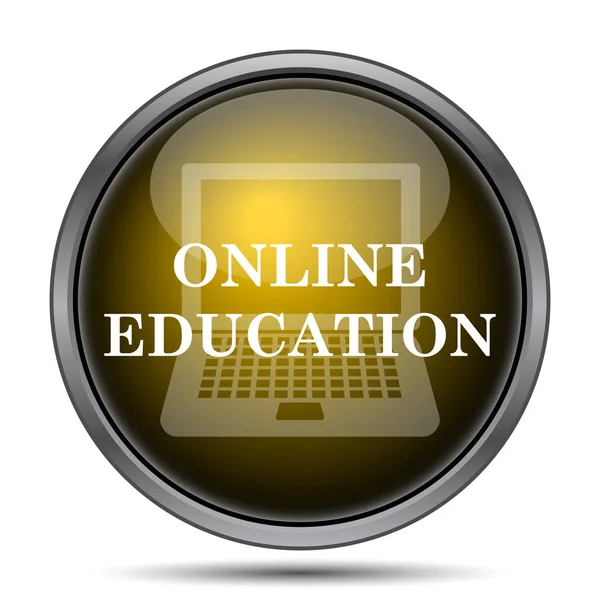 Online oktatási ikon — Stock Fotó