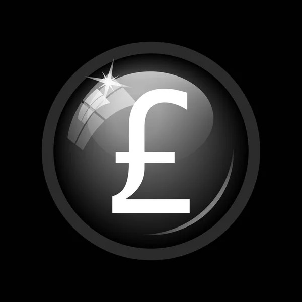 Pound icon — Stock Photo, Image