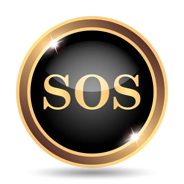 SOS icon — Stock Photo, Image