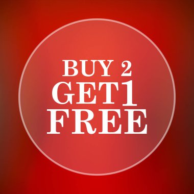 Satın 2 al 1 ücretsiz teklif simgesi
