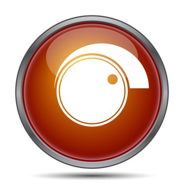 Ses denetimi simgesini. Beyaz arka plan üzerinde Internet düğmesi