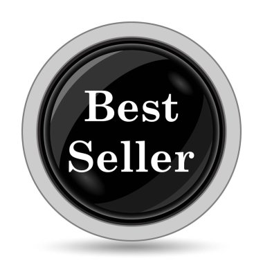 En iyi satıcı simgesi. Beyaz arka plan üzerinde Internet düğmesi