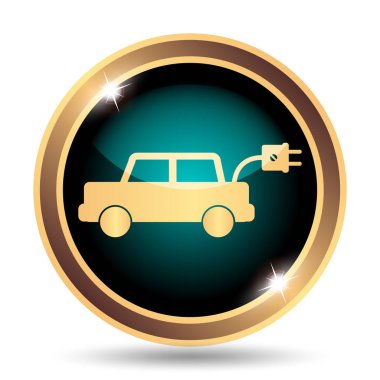 elektrikli araba simgesi