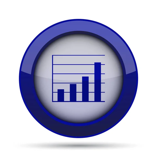 Chart bars icon — Stock Photo, Image