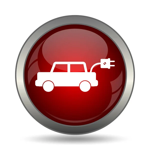 Electric car icon — Stock Photo, Image