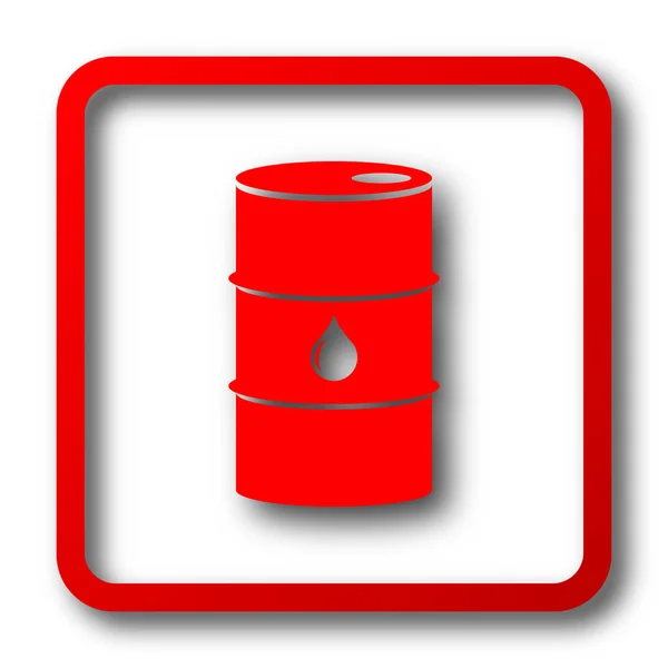 Oil barrel icon — Stock Photo, Image