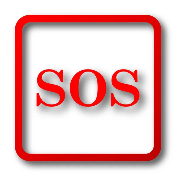 SOS icon — Stock Photo, Image