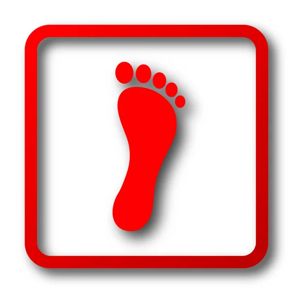 Foot print icon — Stock Photo, Image