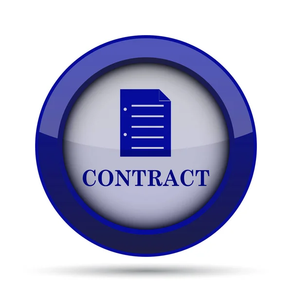 Contract pictogram — Stockfoto