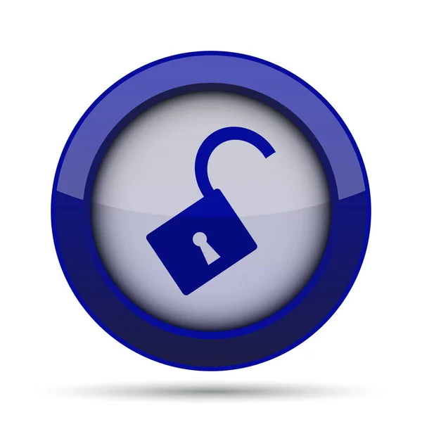 Open lock icon — Stock Photo, Image