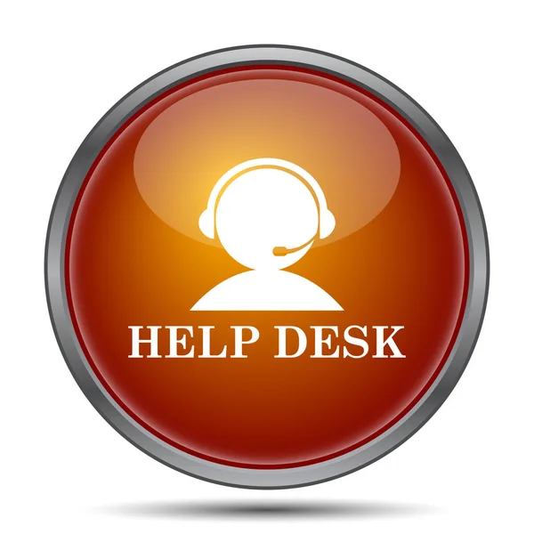 Ikona Helpdesk — Zdjęcie stockowe