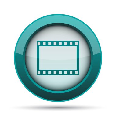 Fotoğraf simge. Beyaz arka plan üzerinde Internet düğmesi