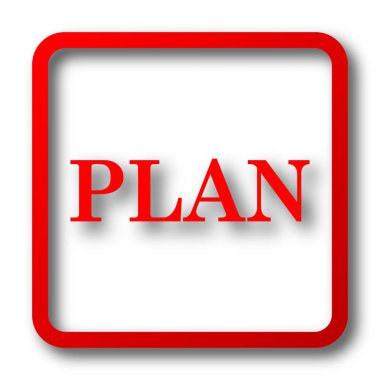 Planı simgesi. Beyaz arka plan üzerinde Internet düğmesi