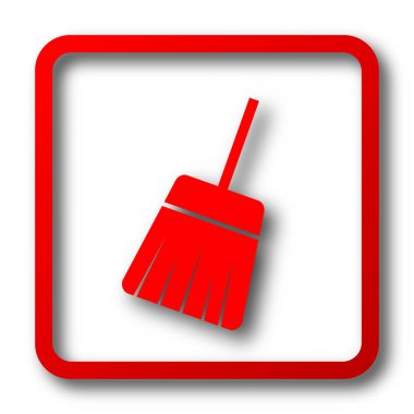 Simgesini arayın. Beyaz arka plan üzerinde Internet düğmesi