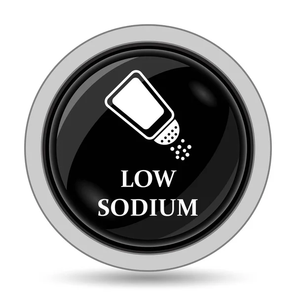 Low sodium icon — Stock Photo, Image