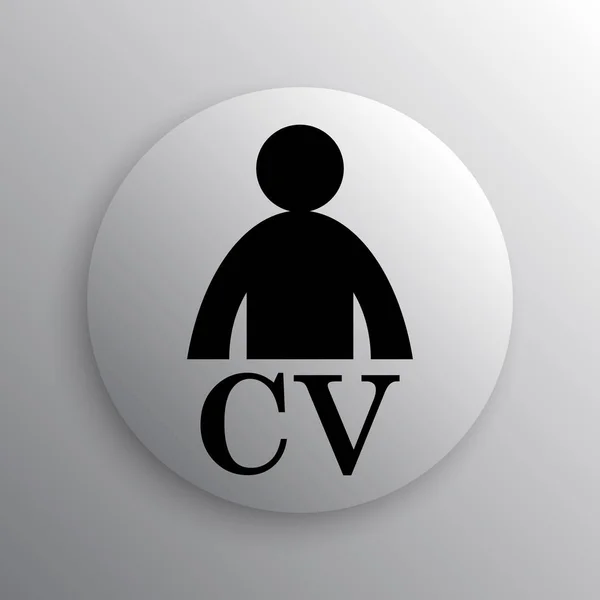 CV-pictogram — Stockfoto