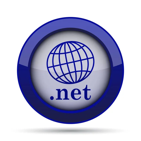 Netzsymbol Internet Taste Auf Weißem Hintergrund — Stockfoto