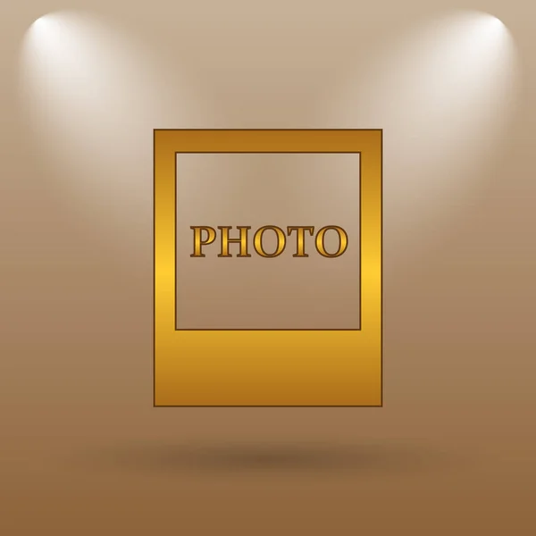 Photo icon — Stock Photo, Image