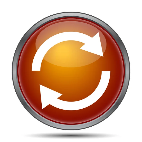 Reload two arrows icon — Stock Photo, Image