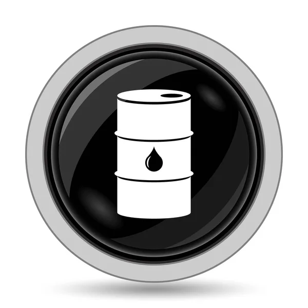 Значок барель нафти — стокове фото