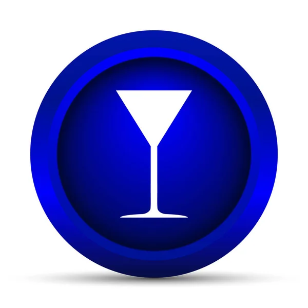 Icono de cristal de martini — Foto de Stock