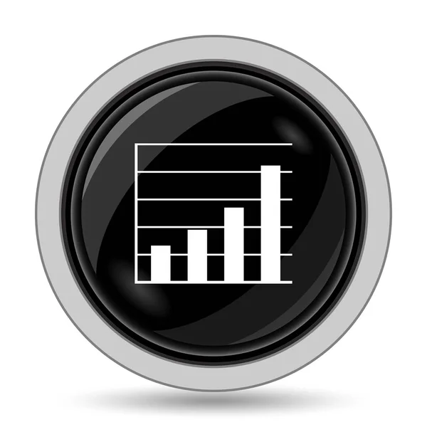 Grafik çubukları simgesi — Stok fotoğraf