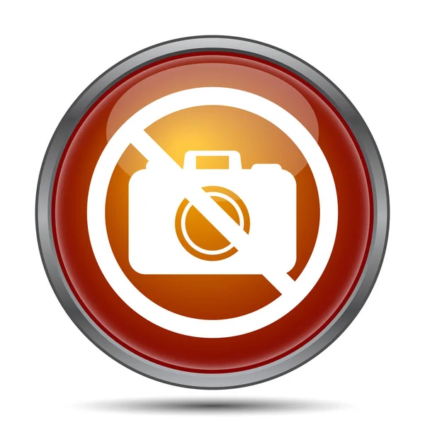 Forbidden camera icon — Stock Photo, Image