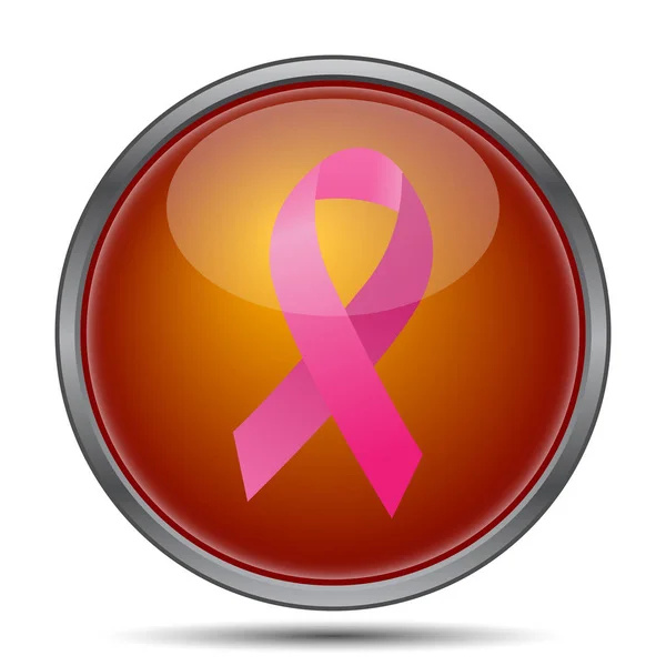 Breast cancer ribbon icon