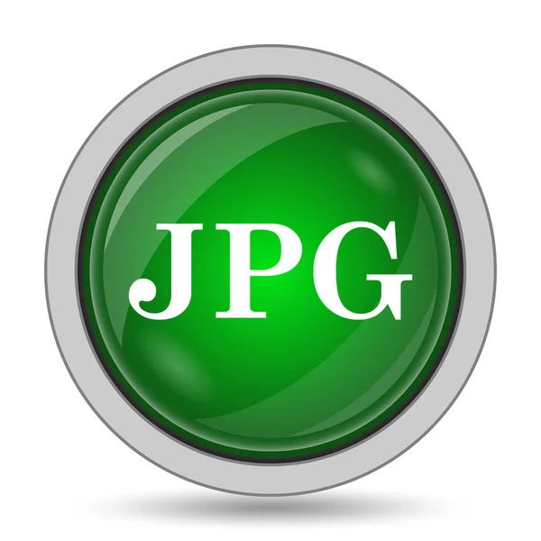 Jpg Icon Internet Button White Background — Stock Photo, Image