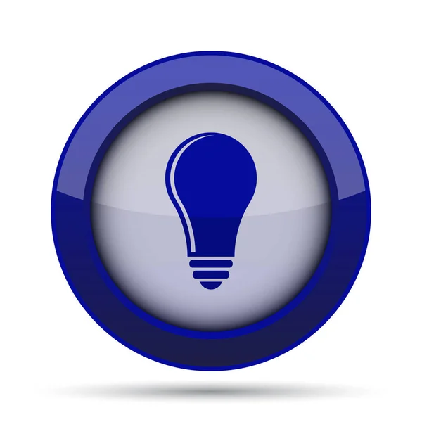 Light bulb - idea icon — Stock Photo, Image