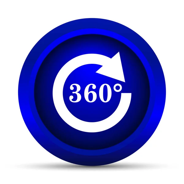 Reload 360 Icon Internet Button White Background — Stock Photo, Image