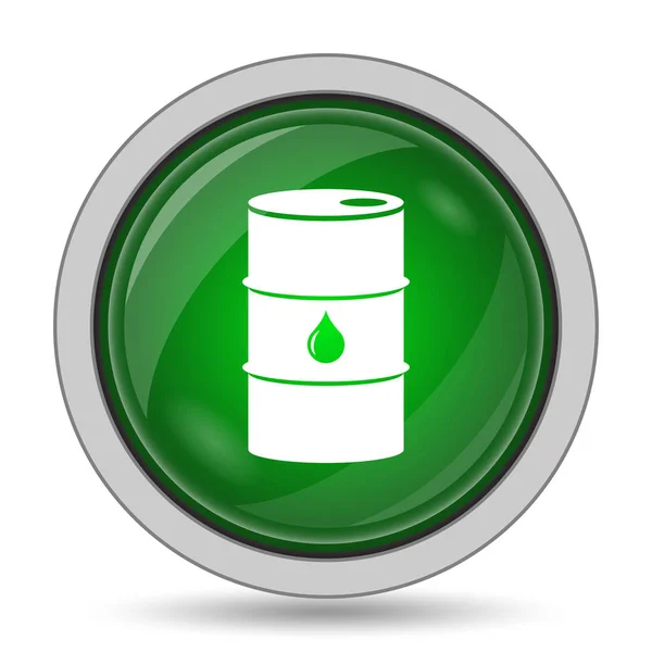 Ícone de barril de óleo — Fotografia de Stock