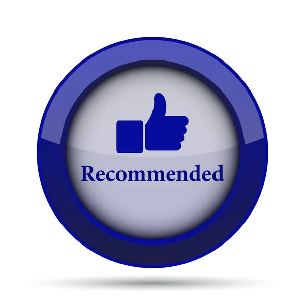 Recommended icon — Stock Photo, Image