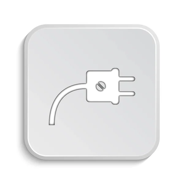 Plug icono — Foto de Stock