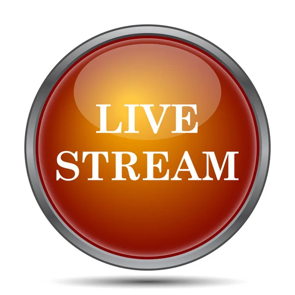 Live stream icon — Stock Photo, Image