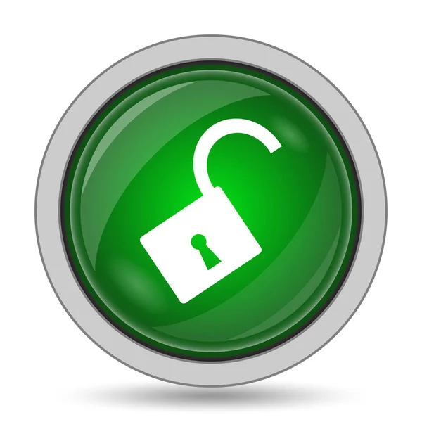 Open lock icon — Stock Photo, Image