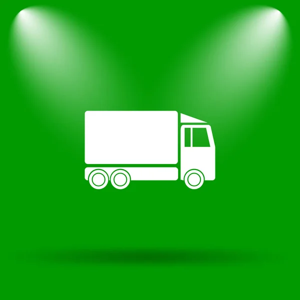 Ikona ciężarówki — Zdjęcie stockowe