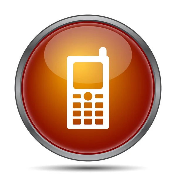 Mobiele telefoon icoon — Stockfoto
