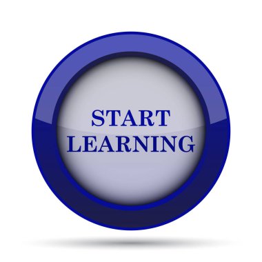 Başlat simgesi bilgi edinin. Beyaz arka plan üzerinde Internet düğmesi